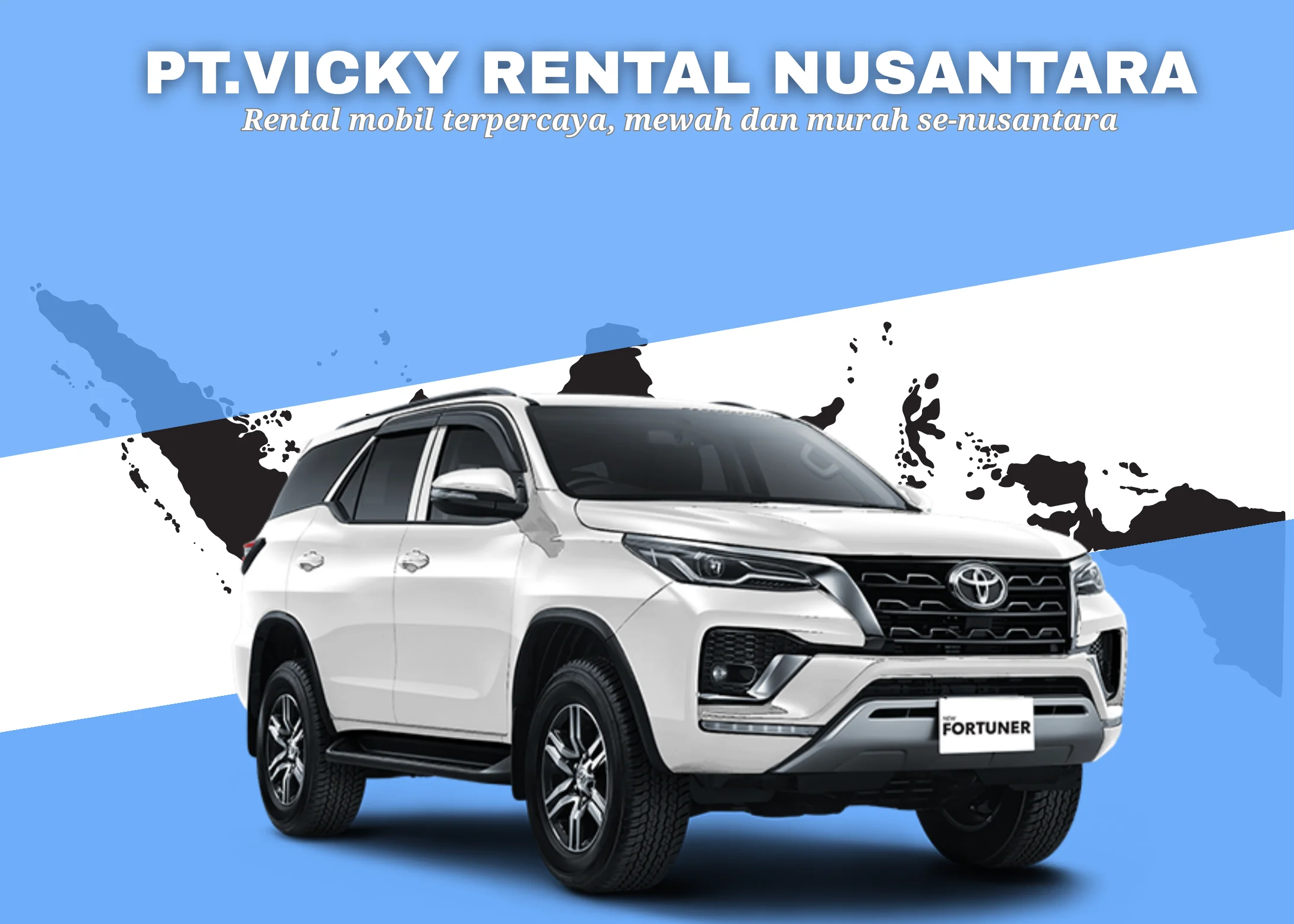 Sewa mobil Toyota Fortuner di seluruh Indonesia