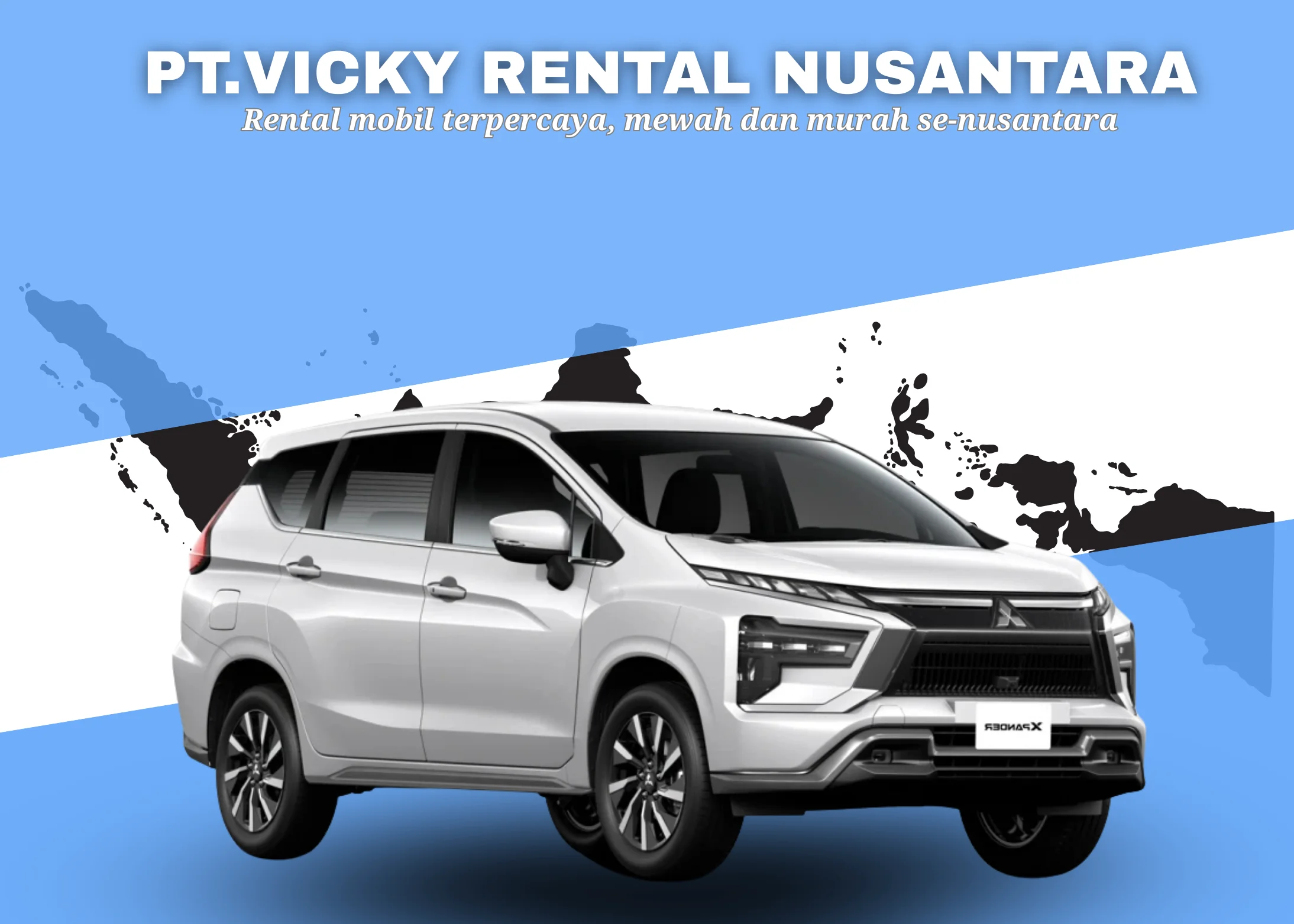 Sewa mobil Mitsubishi Xpander di seluruh Indonesia