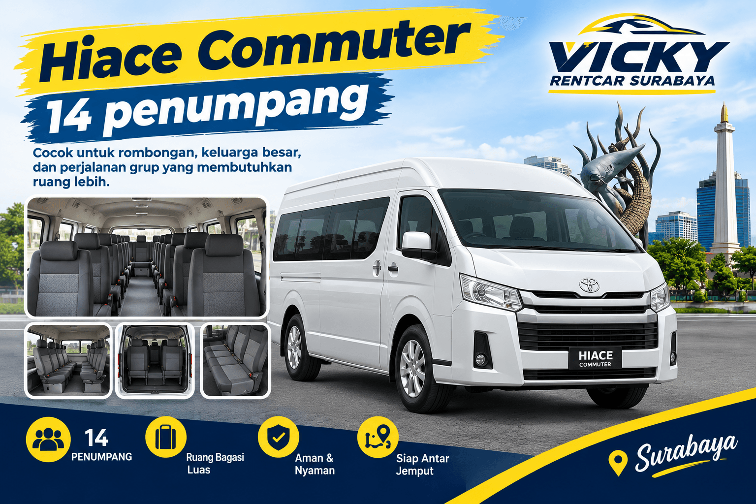 Hiace Commuter Surabaya