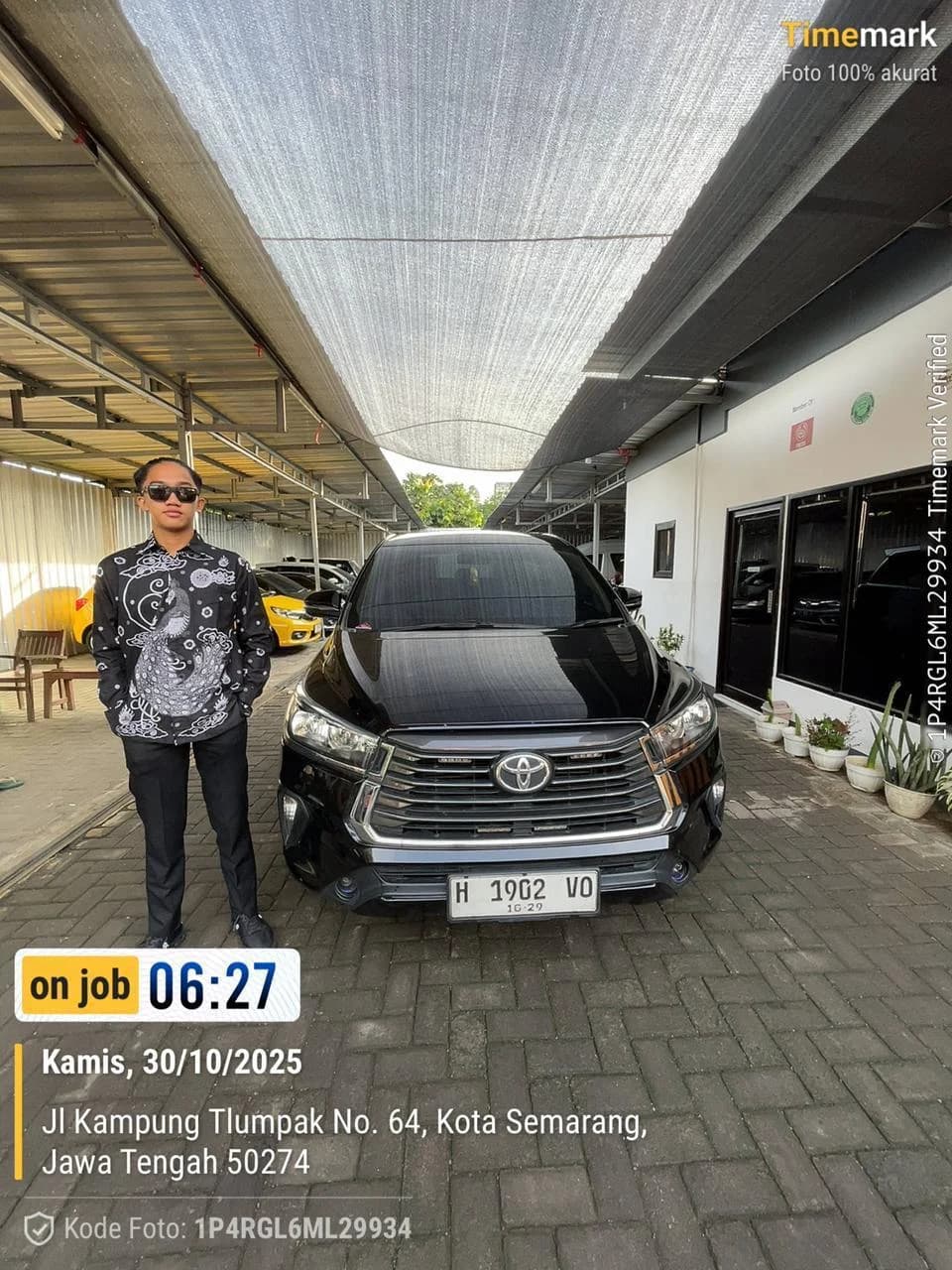 Dokumentasi armada dan layanan rental mobil Semarang 14