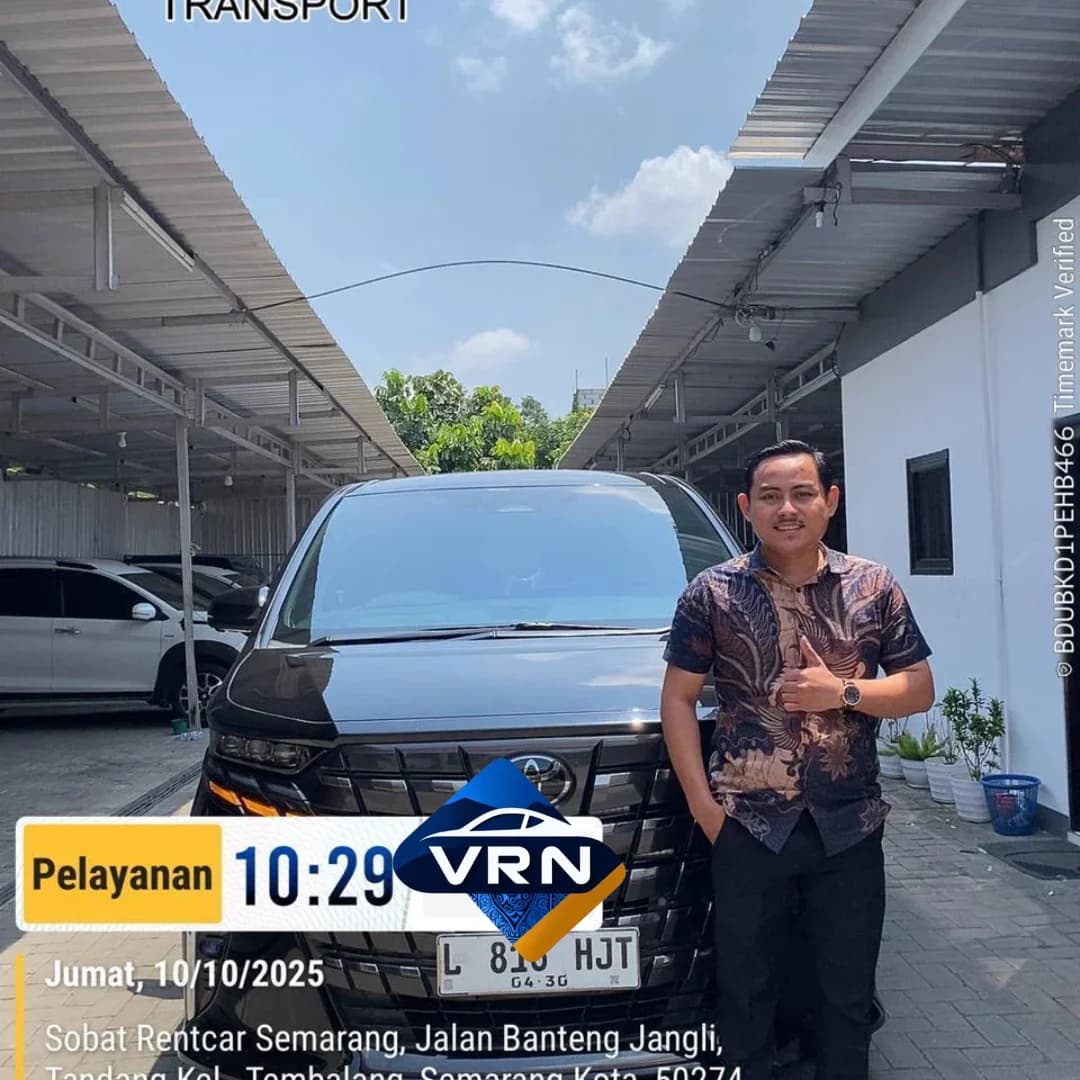Dokumentasi armada dan layanan rental mobil Semarang 9