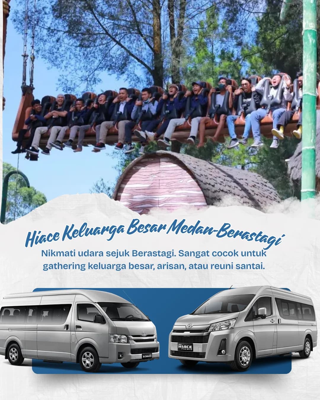 Hiace Keluarga Besar Medan-Berastagi